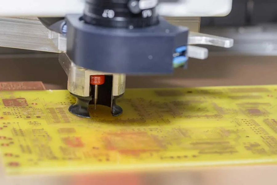PCB drilling processing